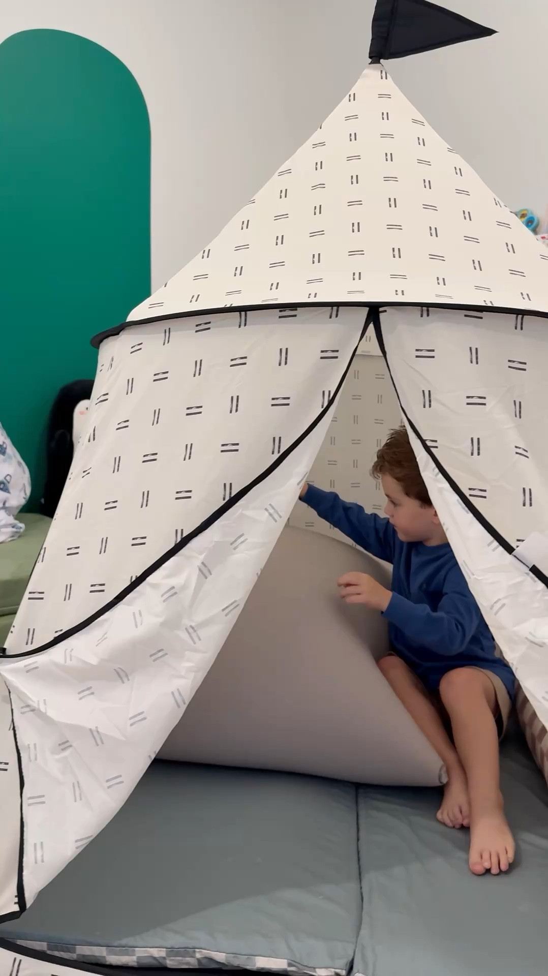 Toki mats play tent 🏰 + mat + bean bag = cozy reading corner!

#LTKGiftGuide #LTKBaby #LTKKids