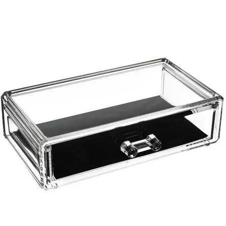 Clear Makeup Organizer Acrylic Lipstick Organizers and Storage Vanity Cosmetic Organizer Countertop  | Walmart (US)