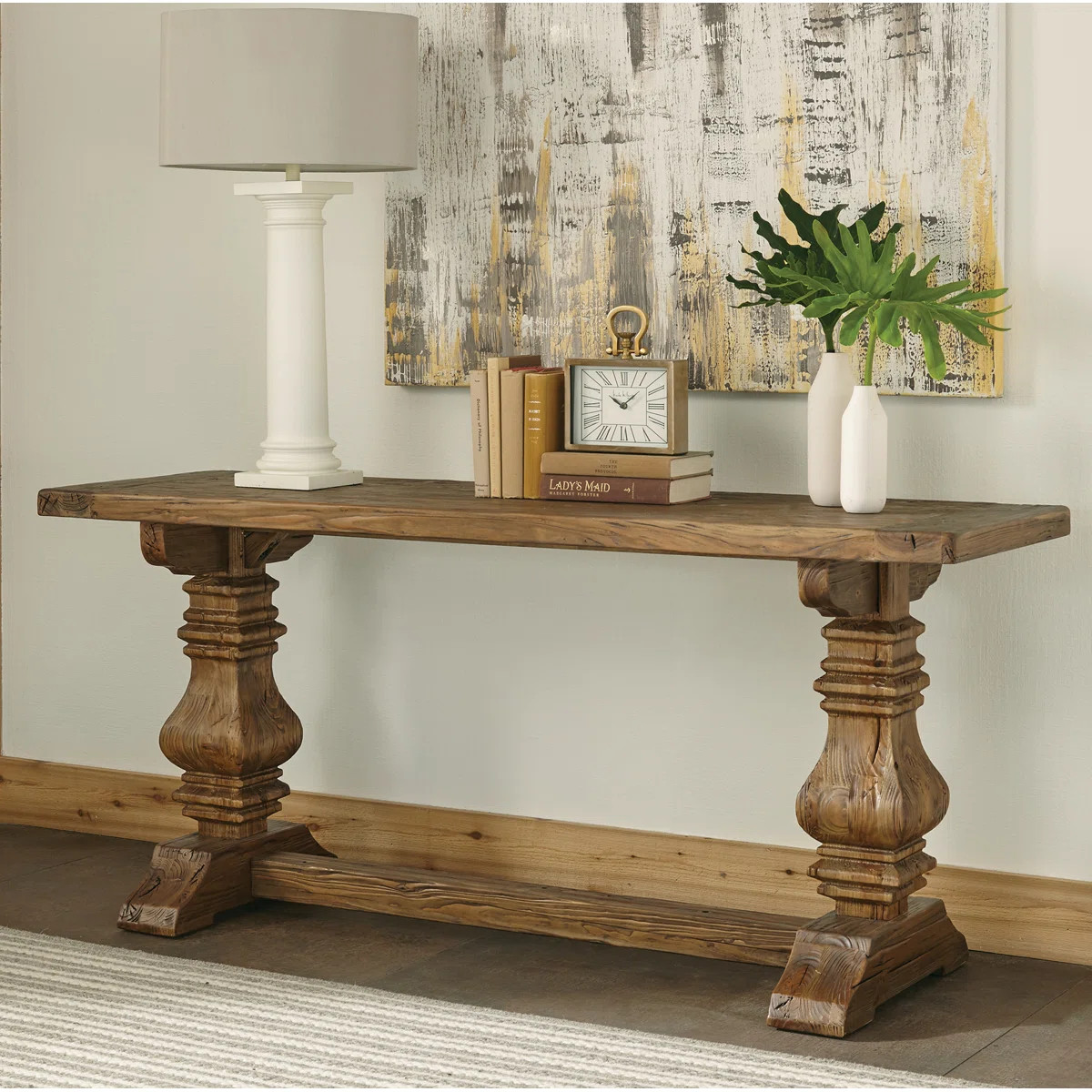 68'' Solid Wood Console Table | Wayfair North America