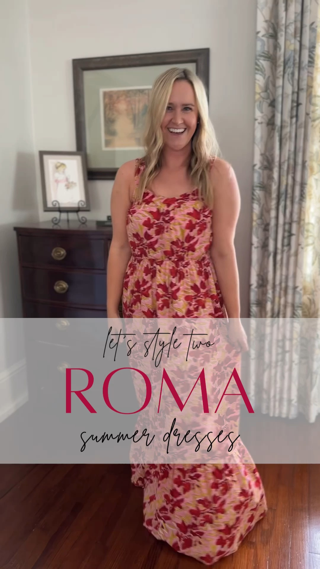 Looking for a dress to wear for a date night, family pictures, girl’s night, etc.- look no further than @roma_label!! This brand is new to me, and it does not disappoint! I’m loving these two dresses! They are both so easy to dress up or down and they’re made of 100% cotton making them perfect for the summer heat!  #ad #romalabel