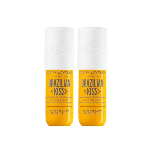Sol de Janeiro Brazilian Kiss Hydrating Lip Butter Balm, Pack of 2 | Amazon (US)