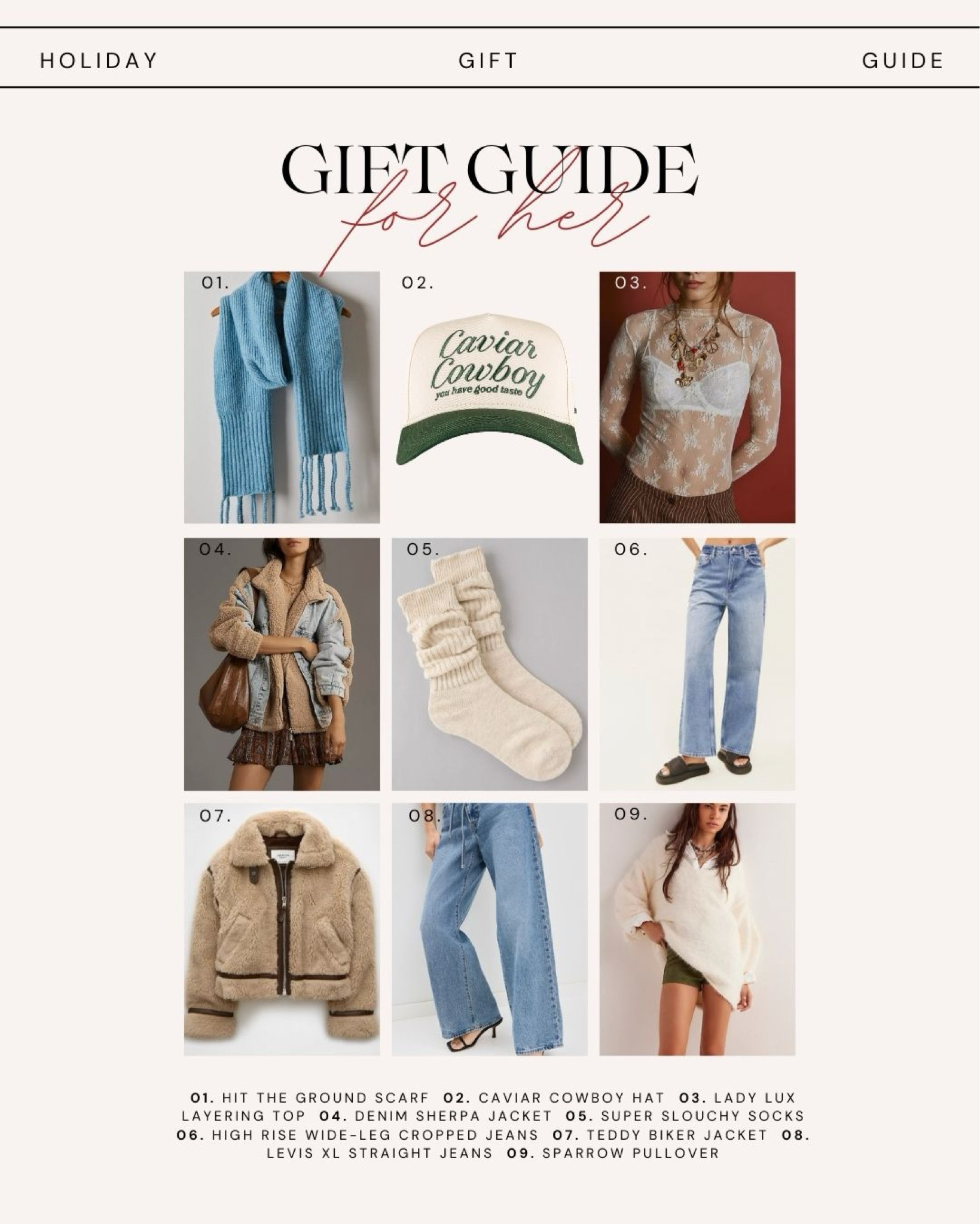 Gift Guide For Her 🫶🏻 

#LTKHoliday #LTKCyberWeek #LTKGiftGuide