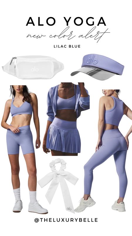 Alo Yoga - new color alert! Lilac blue! 

#LTKSeasonal #LTKstyletip #LTKfitness