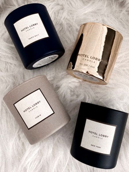 My favorite candles from Hotel Lobby Candle are on sale for 20% off! Code: JULY4

I gravitate towards more masculine scents and my favorites are Paris Nuit, New York, & Signature but I’ve had the chance to smell them all and they’re all  *chef’s kiss*.

I suggest the cities trio for the best deal and Miami is sooo good for a summer scent!

#LTKsalealert #LTKhome #LTKunder50