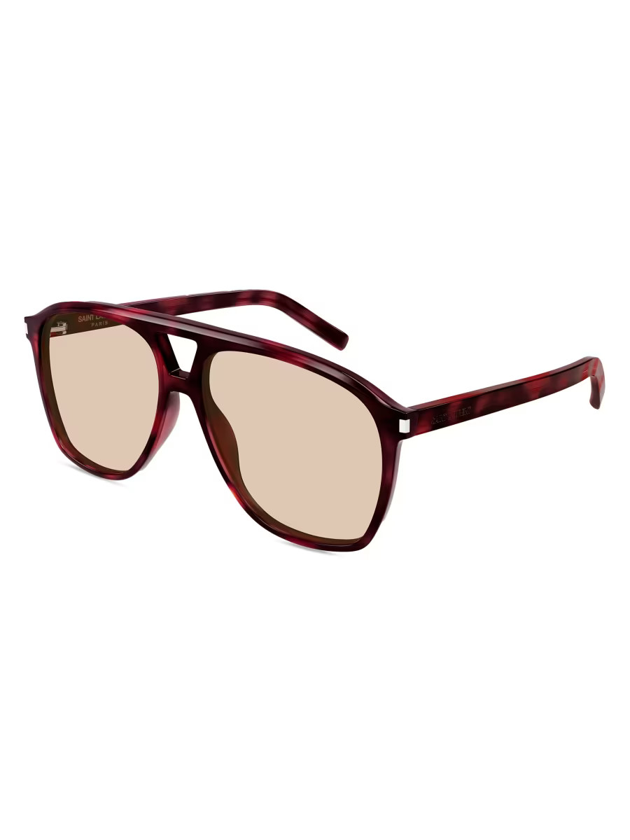 58MM Acetate Pilot Sunglasses | Saks Fifth Avenue