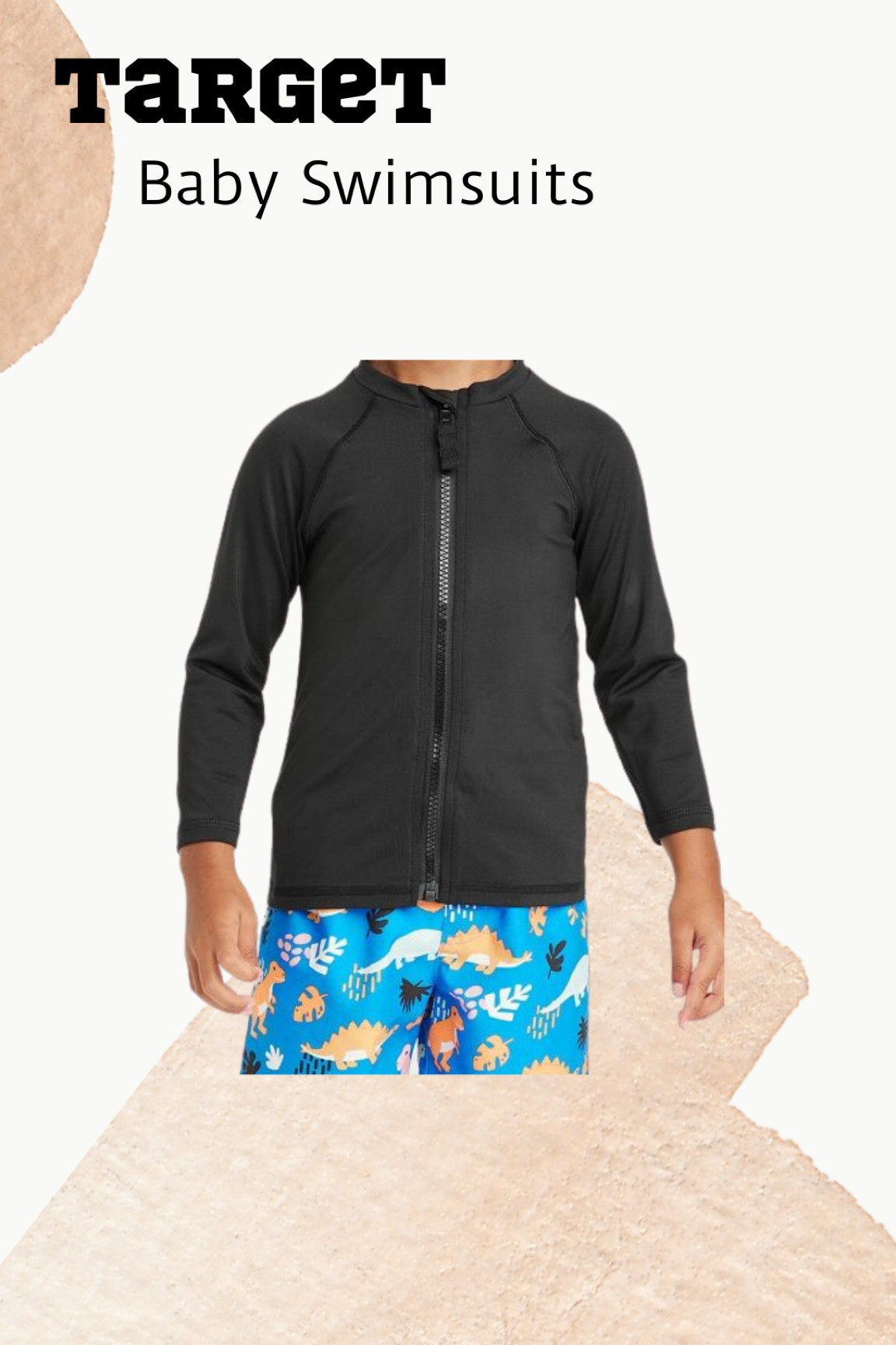 Love the zip up rash guard for toddlers! So convenient and comes in a few colors! 

#LTKswim #LTKsalealert #LTKkids