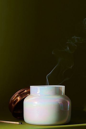 Capri Blue Iridescent Jar Candle | Anthropologie (US)