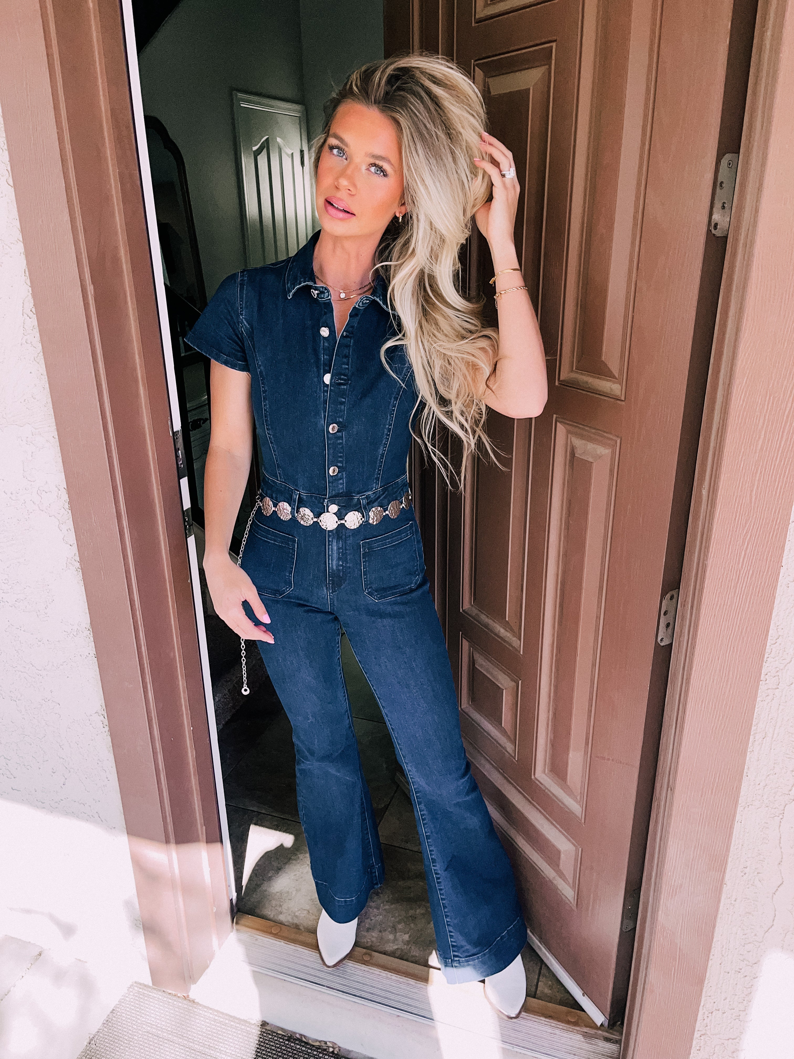 Weekend on the Ranch Jumpsuit | Willow Boutique