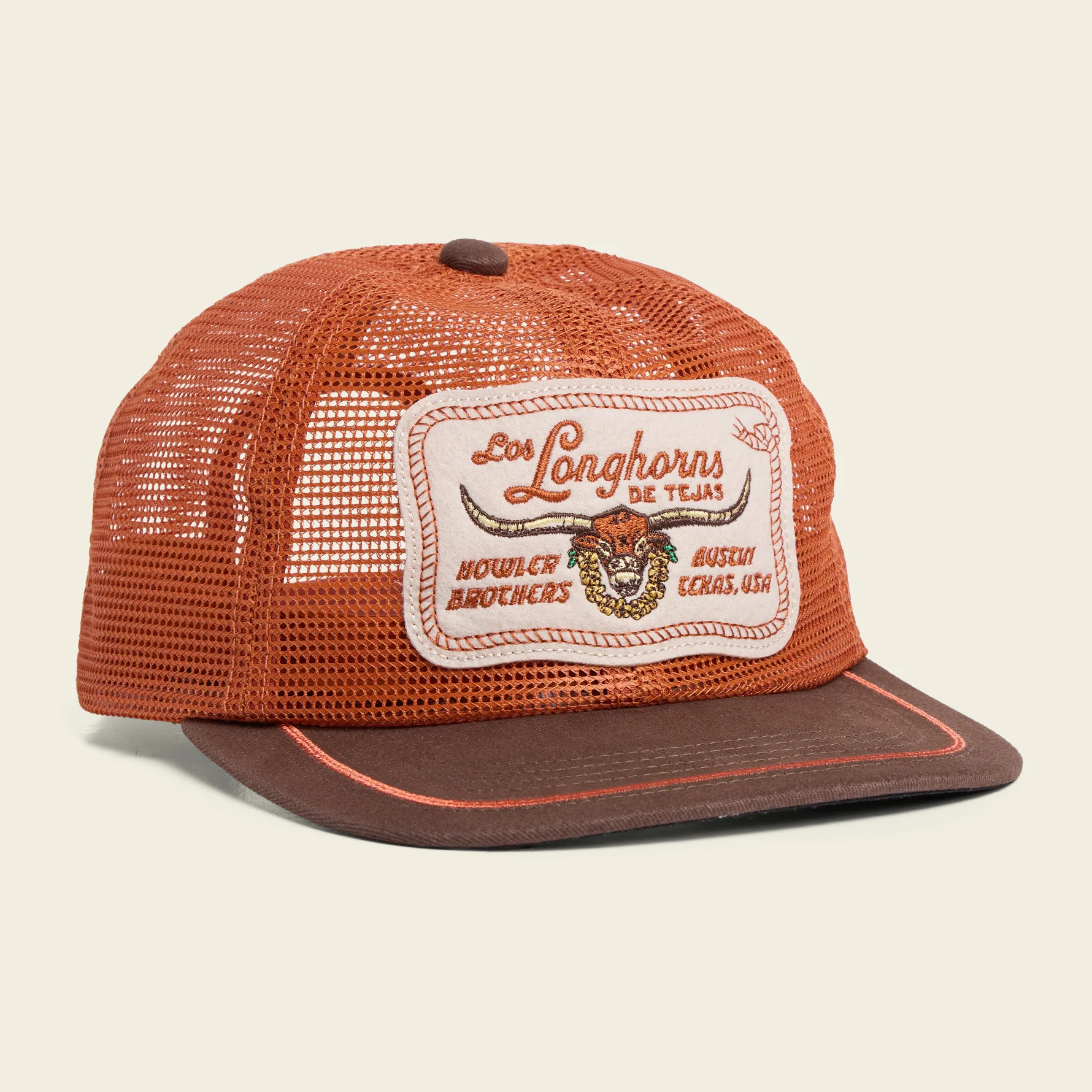 Texas Longhorns Feedstore Snapback - Bevo Buckle : Burnt Orange / Brow | Howler Brothers