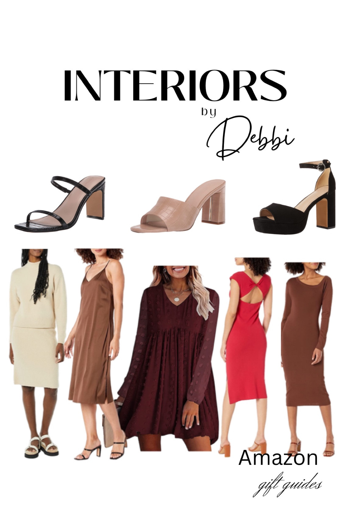 Holiday Dresses
Black heels, nude heels, dresses, Womens dresses, holiday outfit, holiday dresses, Christmas dresses, Christmas outfit
#founditonamazon

#LTKGiftGuide #LTKHoliday #LTKstyletip