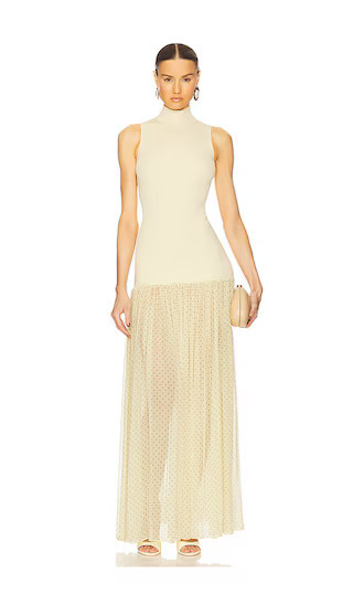 Helsa Costanza Gown in Yellow. - size XL | Revolve Clothing (Global)