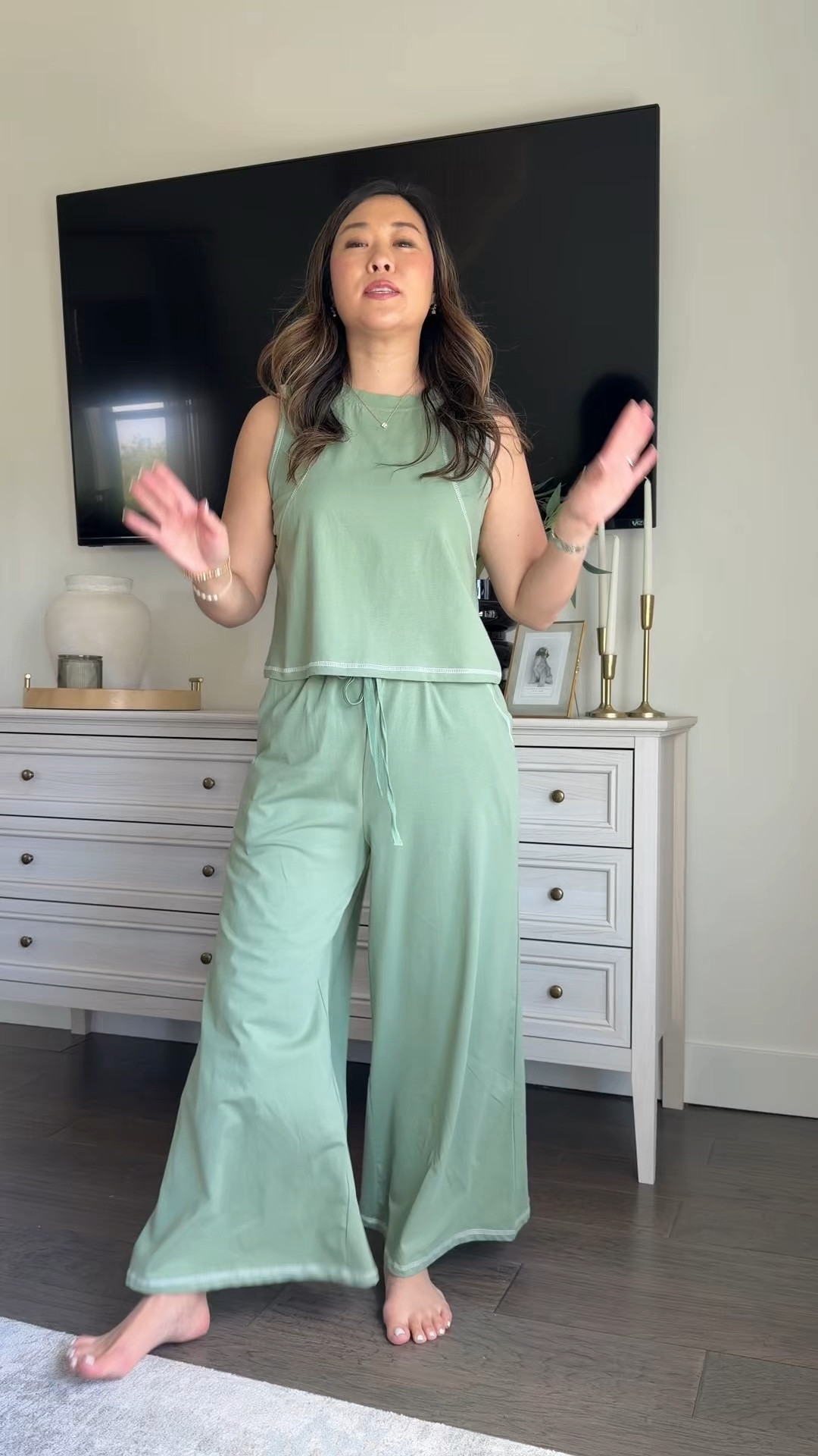 Amazon chic casual and comfy outfits // matching set // summer outfit 

Wearing a medium

#LTKootd #LTKSeasonal #LTKPetite