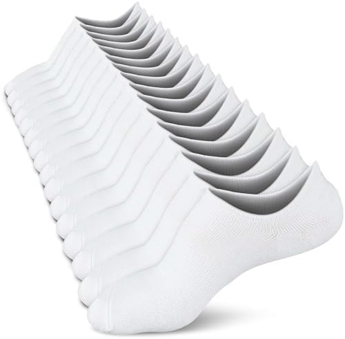 wernies No Show Socks Women Low Socks Non Slip Flat Boat Line 4/8 Pairs | Amazon (US)