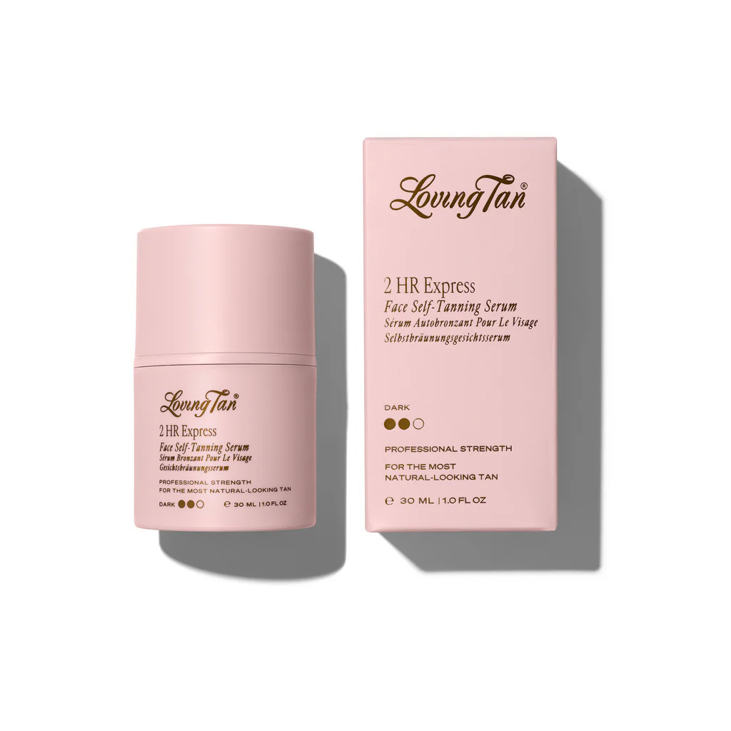 2 HR Express Face Self-Tanning Serum Dark | Loving Tan - US