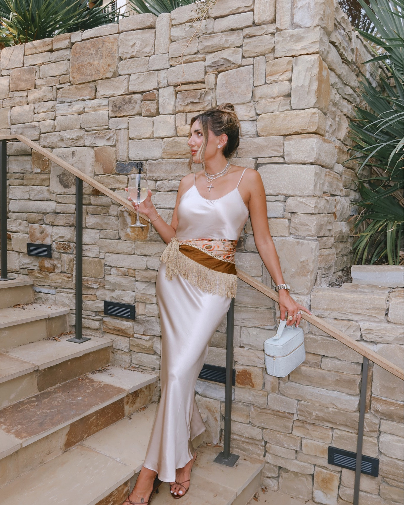 one of my favorite #LTKcon outfits!!! dress comes in so many colors but this champagne would be perfect for brides!

dress: size small

#LTKootd #LTKdayinmylife