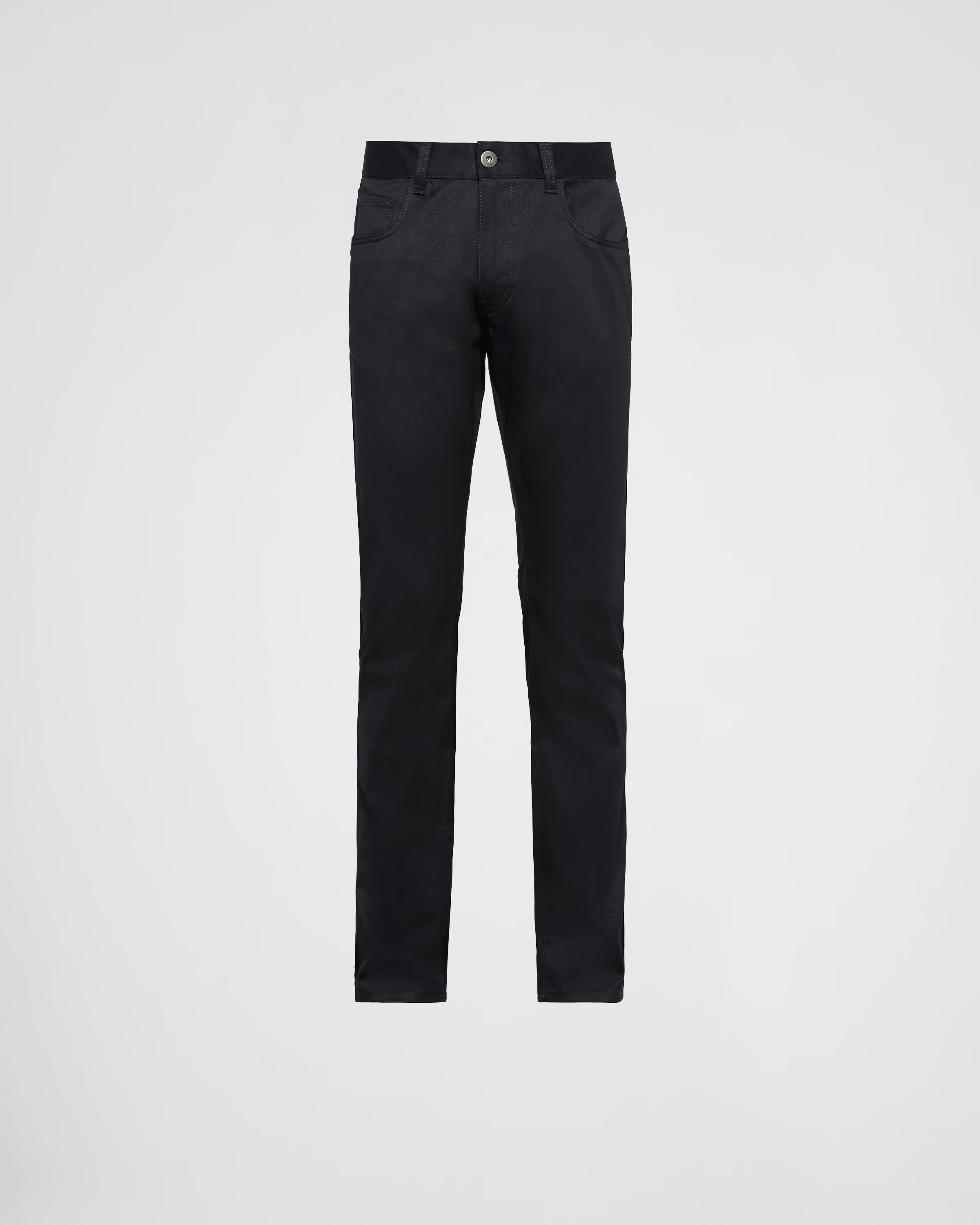 Stretch drill jeans | Prada US