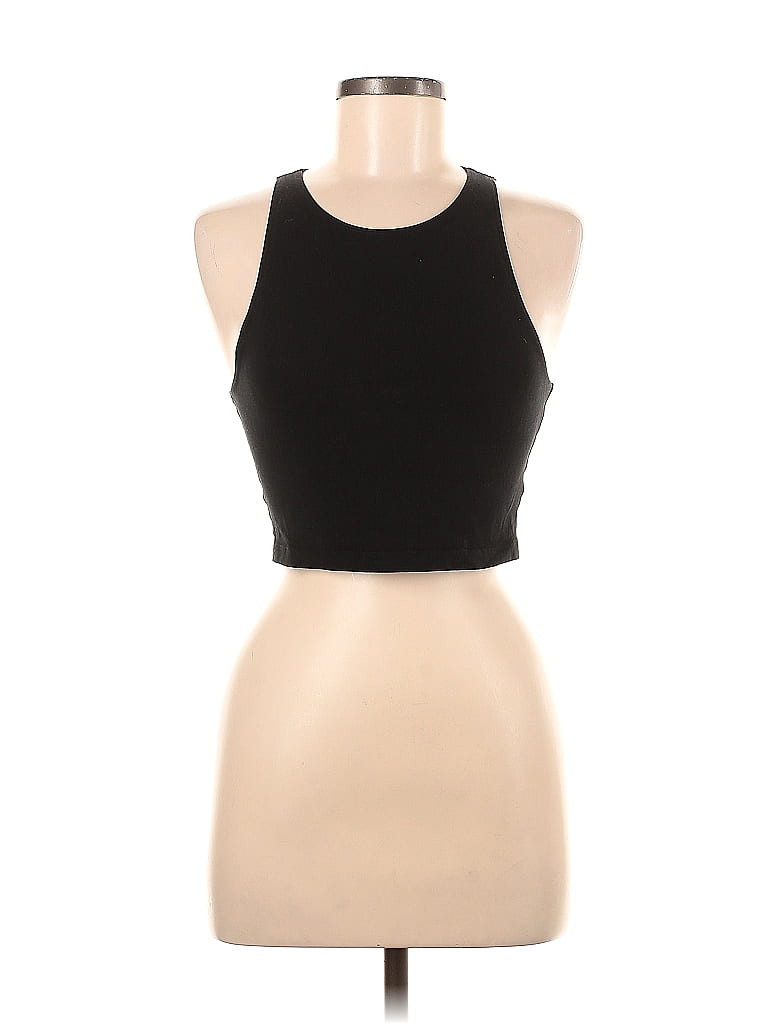 TNA Tank Top Black Solid Halter Tops - Used - Size Small | ThredUp