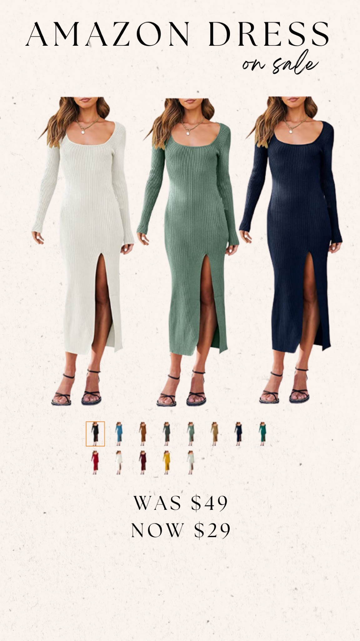 Ribbed midi dress on sale for $29. Comes in a ton of colors. Perfect for work and play. 



#LTKsalealert #LTKworkwear #LTKunder50