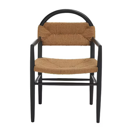 Safavieh Farley Dining Chair, One Size, Black | JCPenney