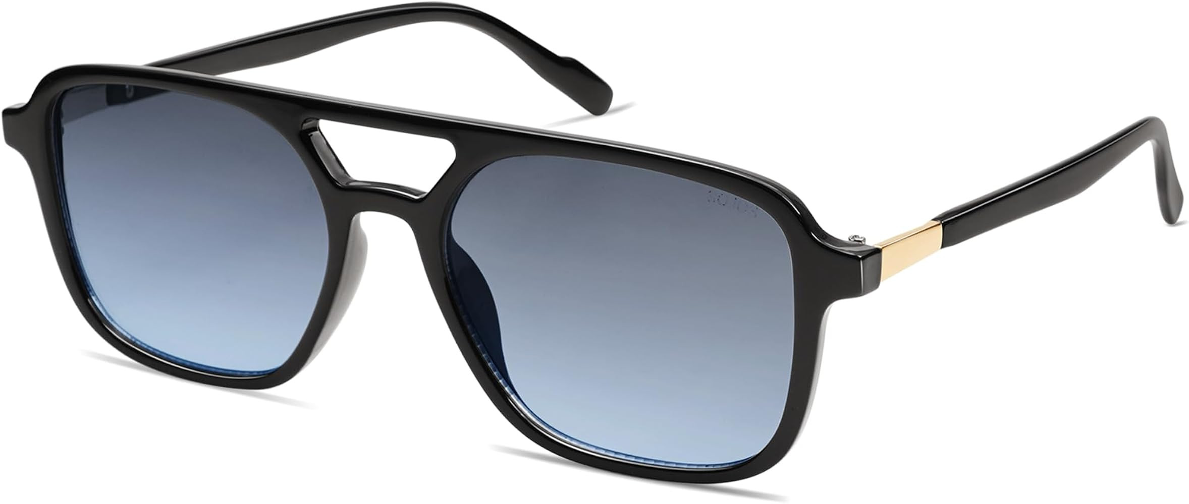 SOJOS Retro Aviator Sunglasses Womens Mens,Trendy Rectangle Shades SJ2202 | Amazon (US)