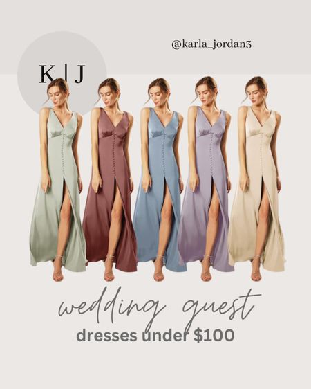 Chic wedding guest dresses under $100! Use code karla10 for a discount! 

#LTKstyletip #LTKfindsunder100 #LTKwedding