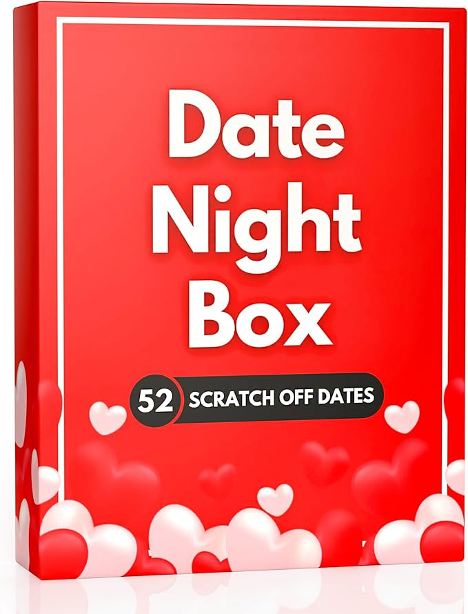 Date Night Box: 52 Fun & Adventurous Scratch-Off Date Night Ideas for Couples - Card Game for Hus... | Amazon (US)