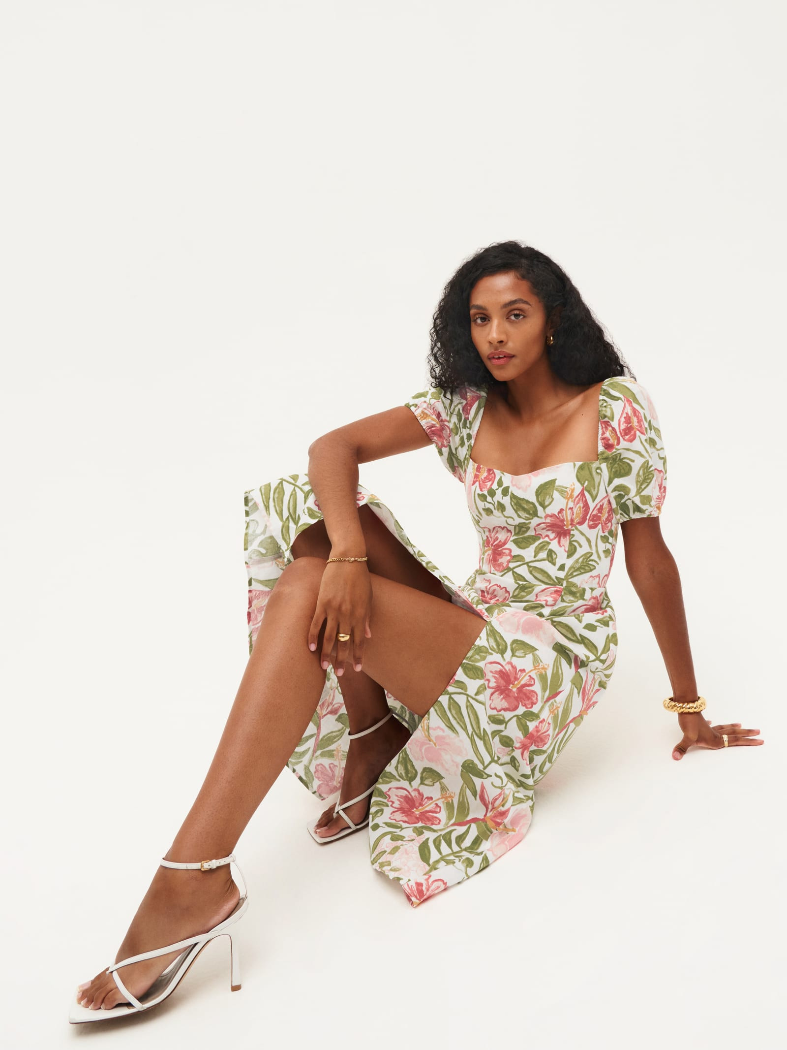 Denver Linen Dress | Reformation (Global)