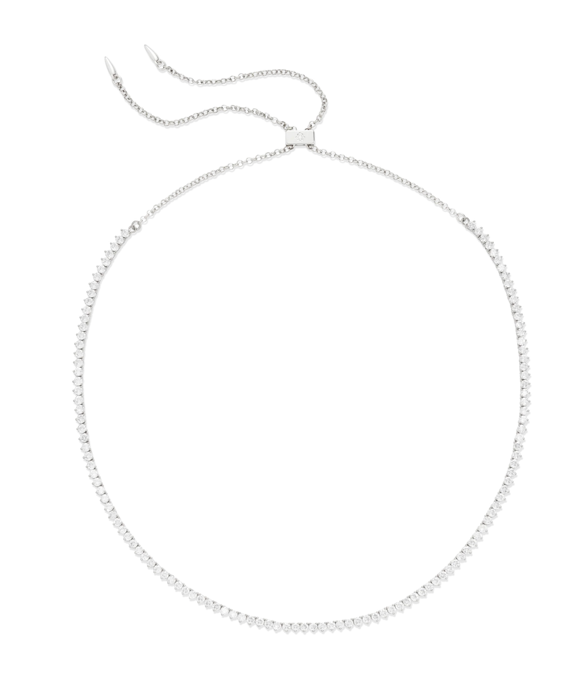 Mercer Slider Tennis Necklace | Loren Hope Designs