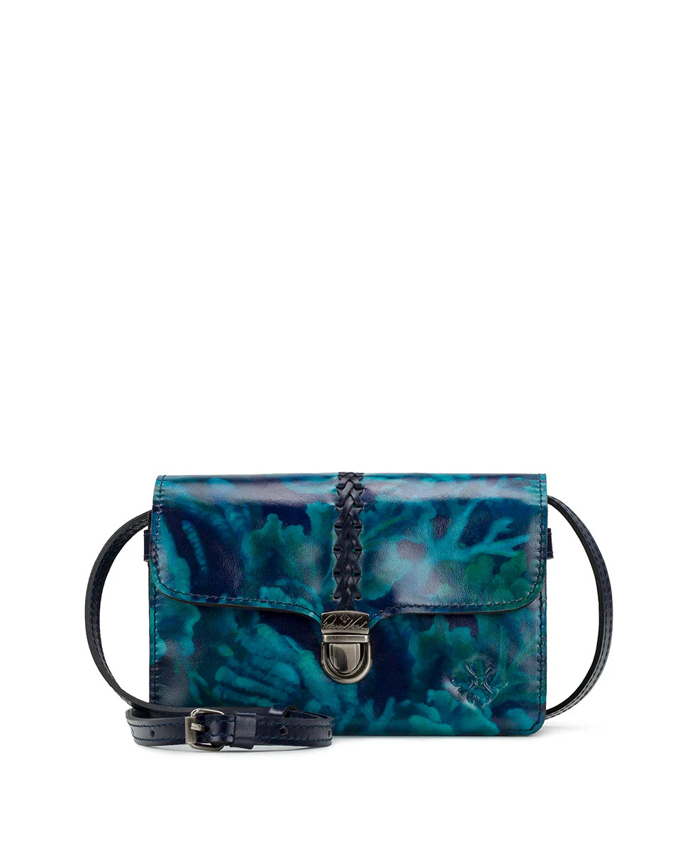 Bianco Crossbody 
         Deep Blue Sea | Patricia Nash Designs