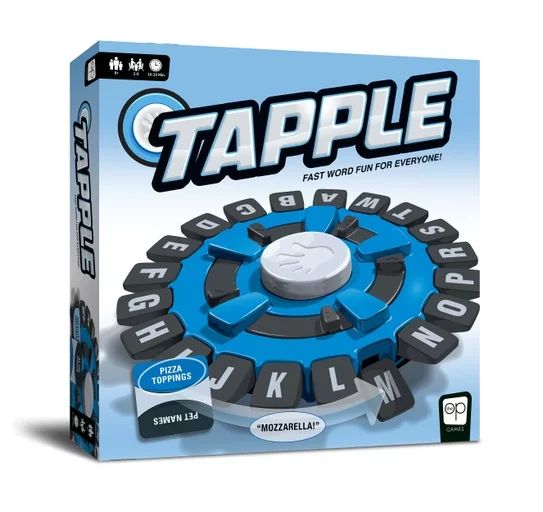 Tapple Word Game by USAopoly, Fast-Paced Family Board Game, 2 - 8 Players Ages 8 and up - Walmart... | Walmart (US)