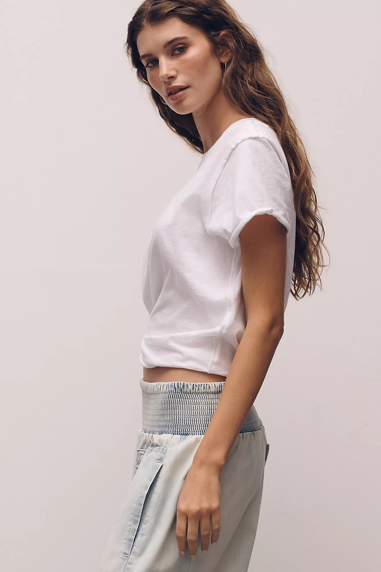 The Caitlin Boxy Tee by Maeve | Anthropologie (US)
