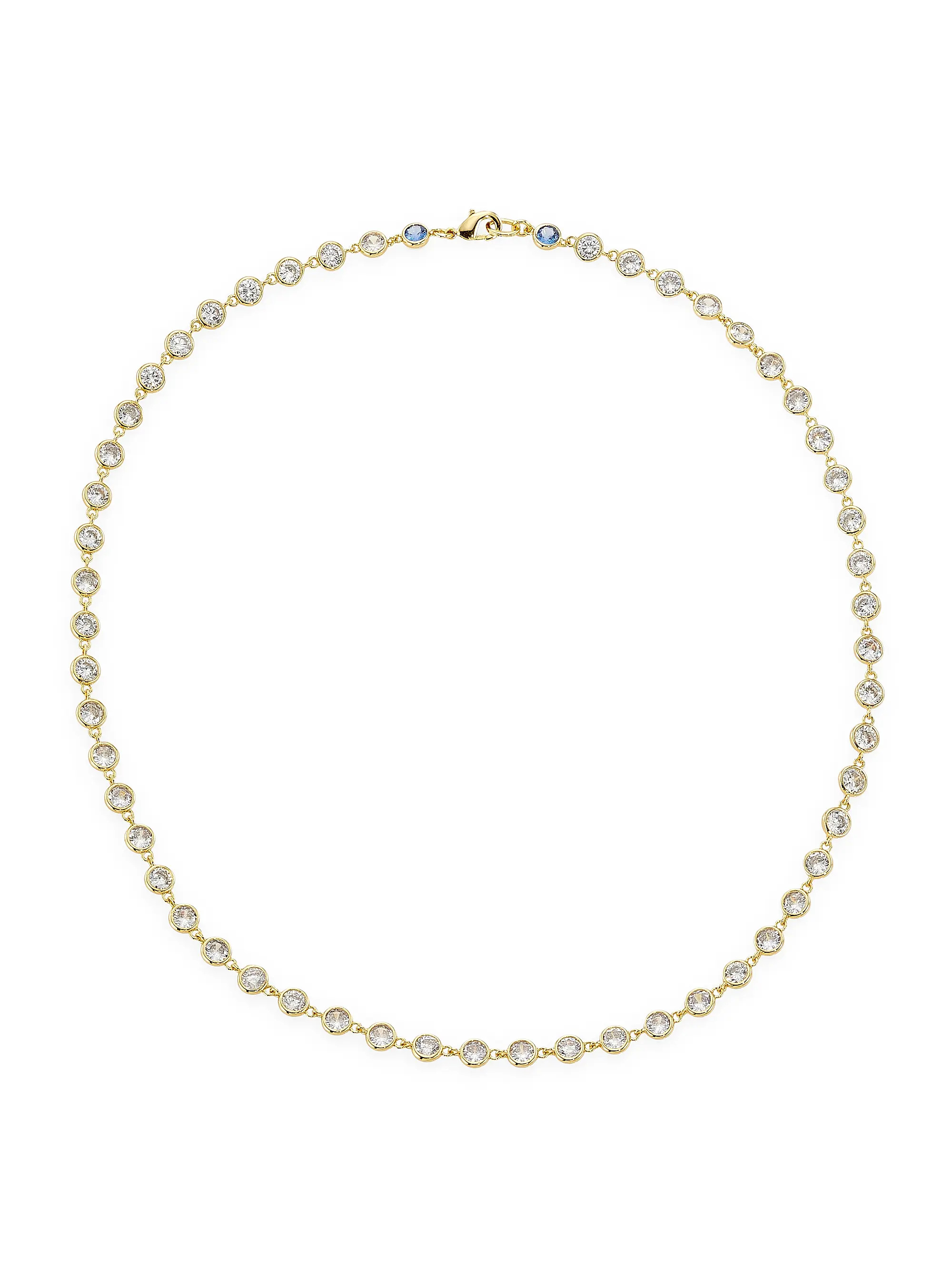 Roxanne Assoulin Diamond Life Goldtone &amp; Cubic Zirconia Necklace | Saks Fifth Avenue | Saks Fifth Avenue