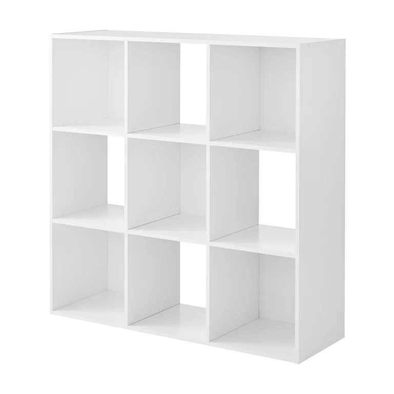 Mainstays 9-Cube Storage Organizer, White | Walmart (US)