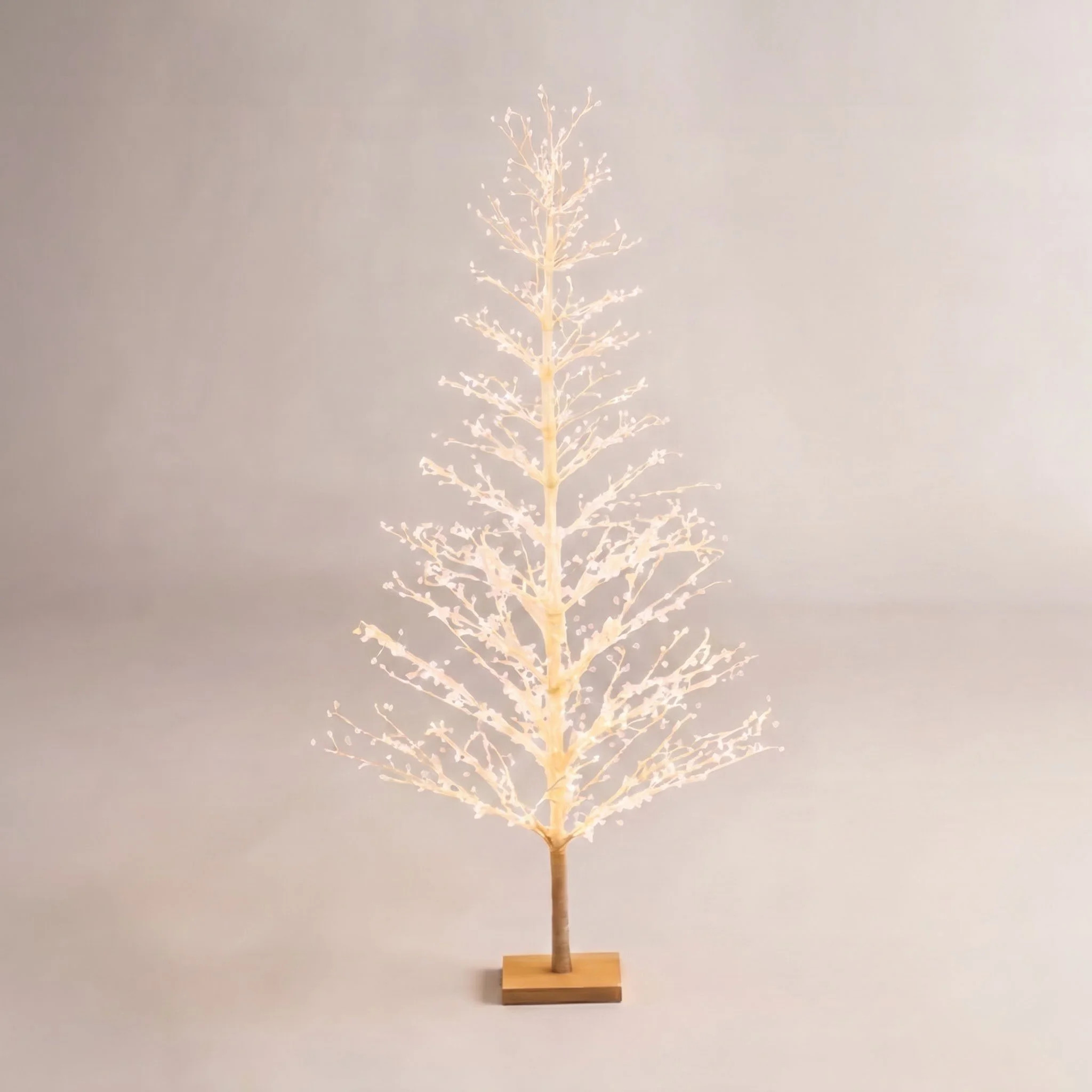 White Birch Tree with LED Lights Indoor Use Only | Wayfair North America