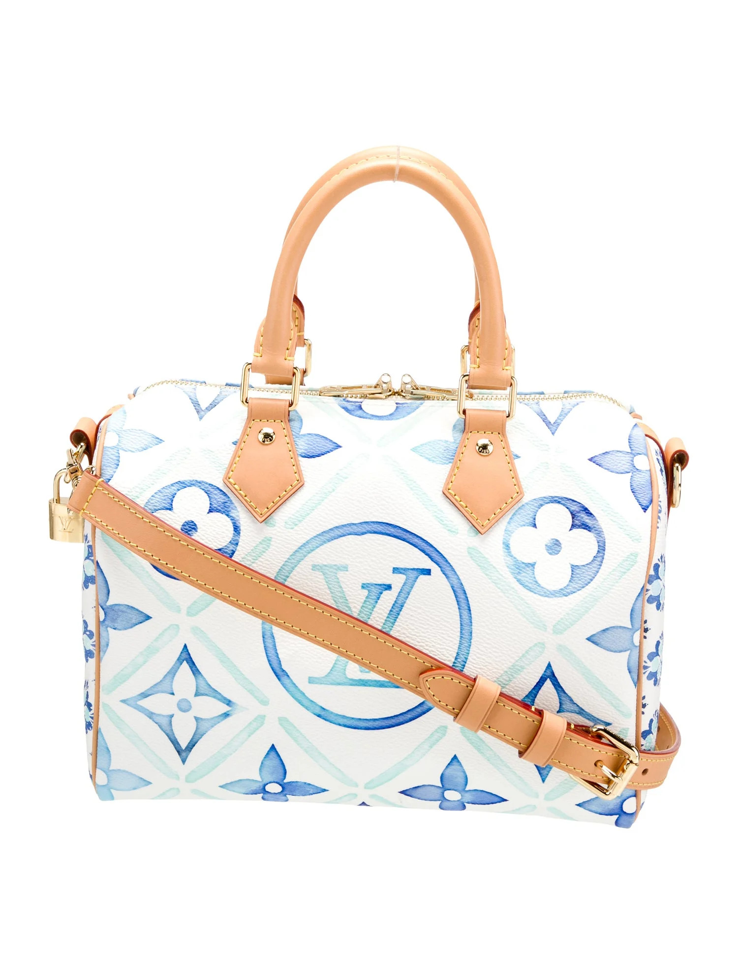 Monogram Giant Tiles Speedy Bandouliere 25 | The RealReal