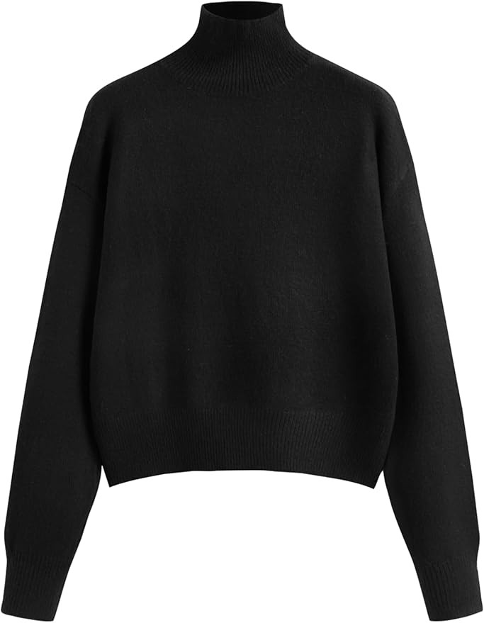 CIDER Oversized Sweater Women Turtle Neck Long Sleeve Knit Top Pullover Jumper Slouchy Fall Winte... | Amazon (US)