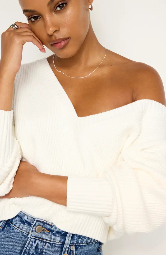 Cozy V-Neck Sweater | Nordstrom Rack