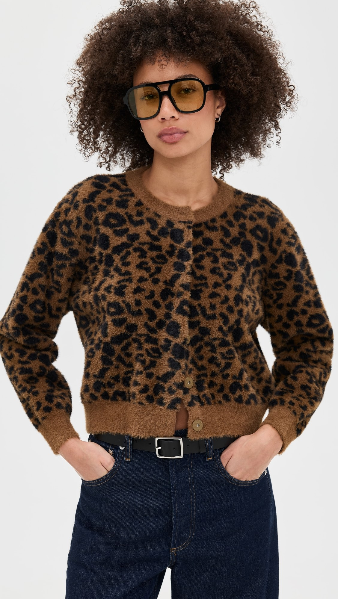 Monroe Leopard Cardigan | Shopbop