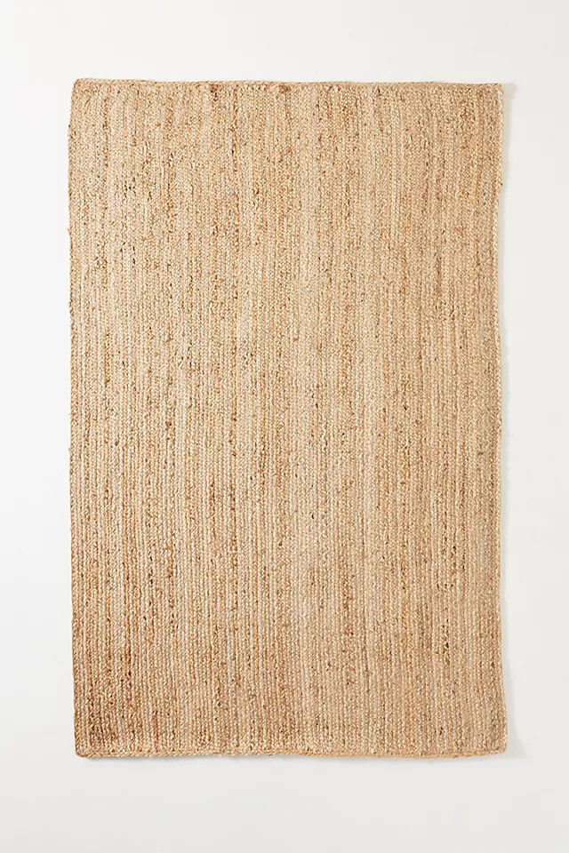 Handwoven Jute Lorne Rectangle Rug | Anthropologie (US)