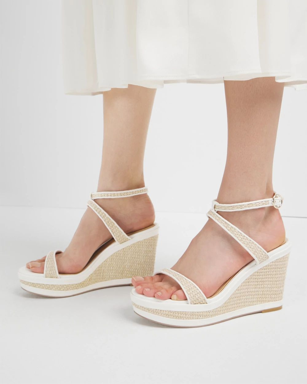 Leather Wedge Heels | White House Black Market