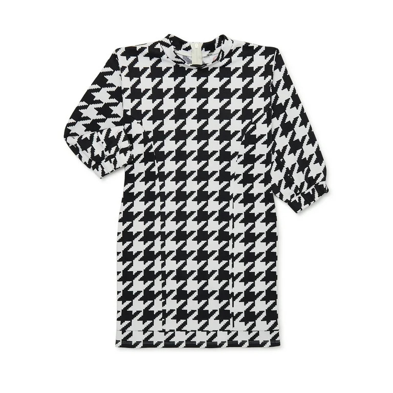 Wonder Nation Girls Princess Seam Dress, Sizes 4-18 & Plus | Walmart (US)