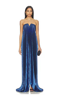 L'IDEE Black Tie Gown in Royal Glitter from Revolve.com | Revolve Clothing (Global)
