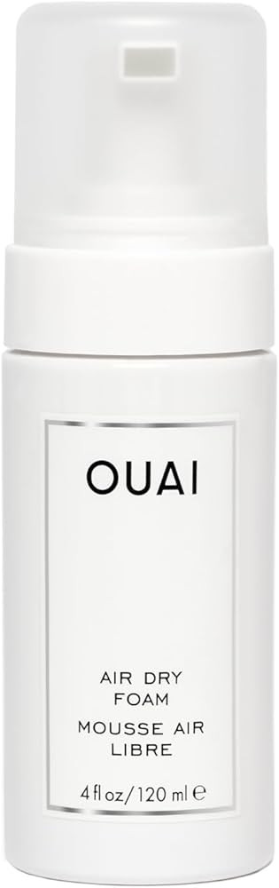 OUAI Air Dry Foam - Hair Mousse for Curly Hair & Beach Waves - Conditioning & Detangling With Kal... | Amazon (US)