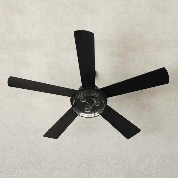 56'' Mcmillion 5 - Blade Outdoor Standard Ceiling Fan with and Light Kit Included | Wayfair North America
