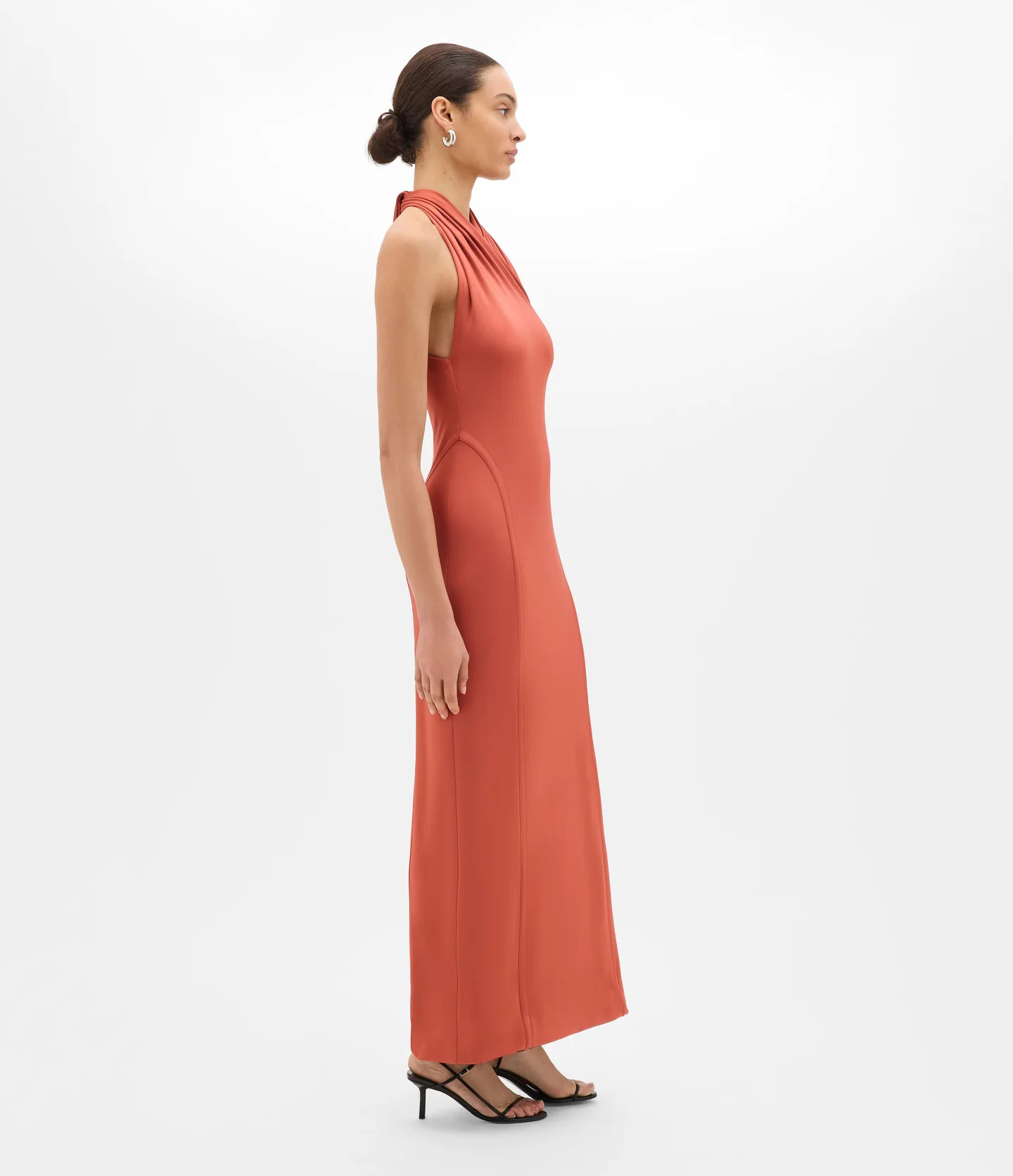 Gathered Halter Dress | AnotherTomorrow