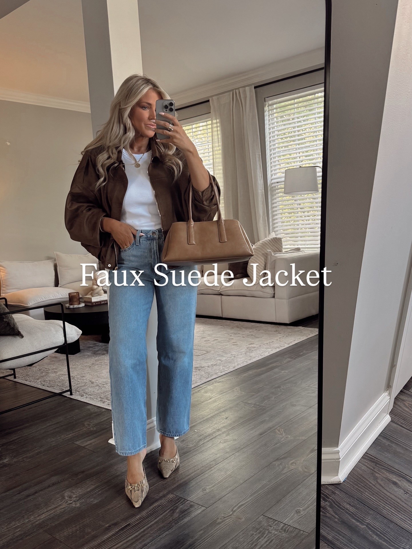 Top seller this week- Amazon faux suede jacket- love it!! Wearing a medium 

#LTKStyleTip #LTKFindsUnder100 #LTKSeasonal