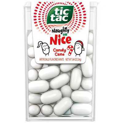 Tic Tac Mint Candy Cane Mints - 0.84oz | Target