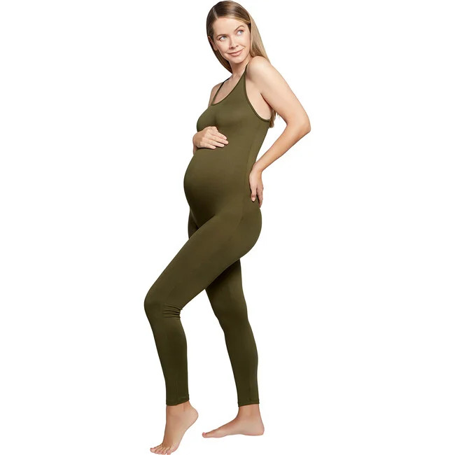 Bumpsuit | The Women's Kate, Olive (Green, Size Large) | Maisonette | Maisonette