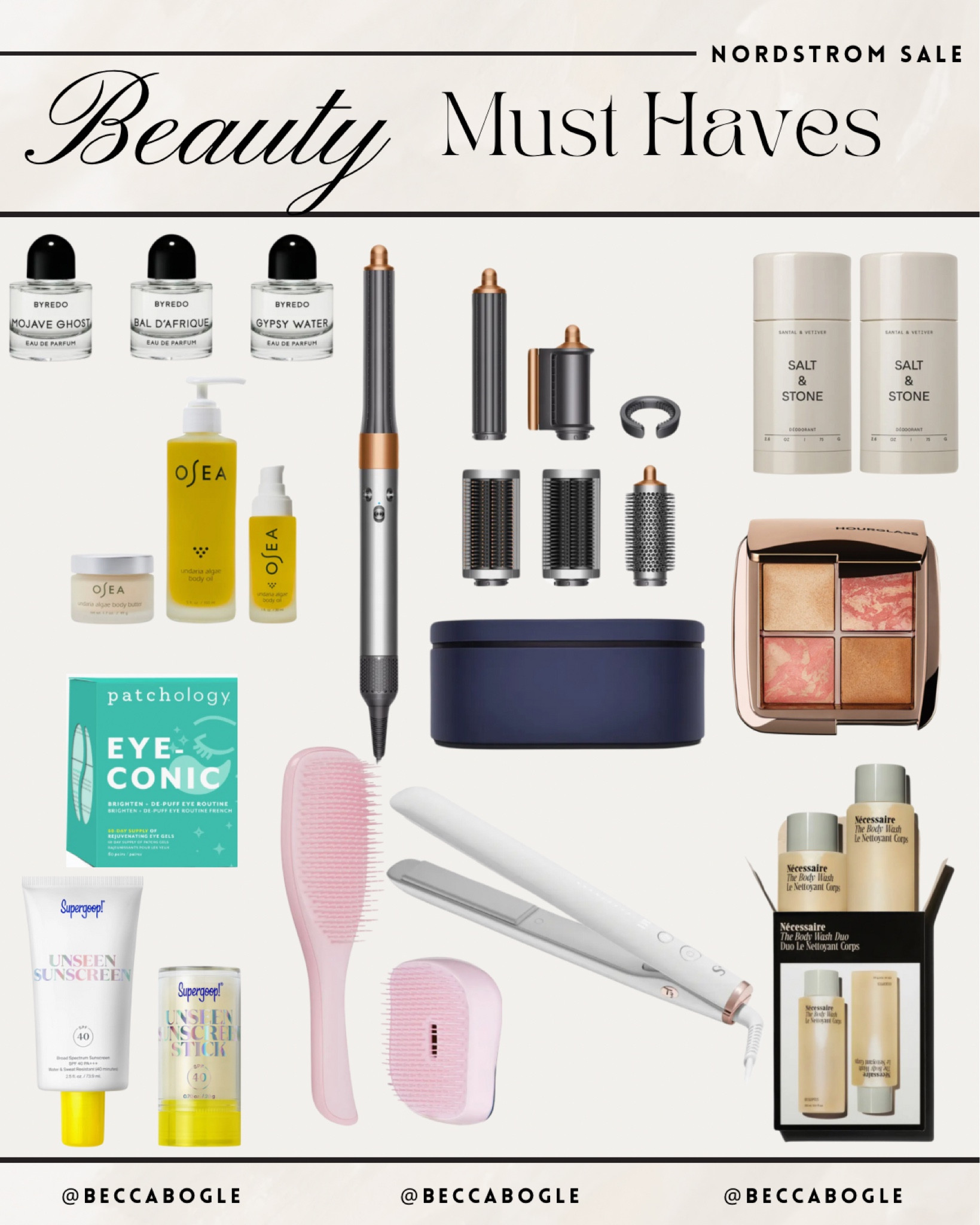 Nordstrom anniversary sale beauty must haves , beauty exclusives, nsale 2024 beauty , Dyson, Byredo, hourglass 

#LTKxNSale #LTKBeauty #LTKSummerSales