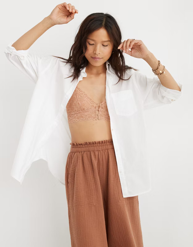 OFFLINE By Aerie Woven Buttondown Shirt | American Eagle Outfitters (US & CA)